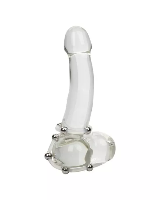 Steel Beaded Silicone C-Ring - Set of 2