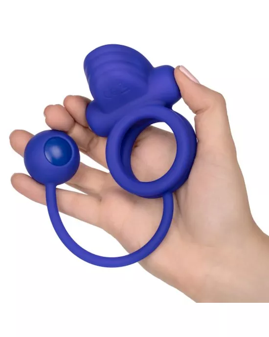Silicone Rechargeable Dual Rockin' Rim Enhancer