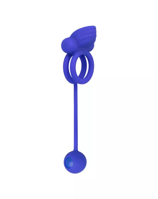 Silicone Rechargeable Dual Rockin' Rim Enhancer