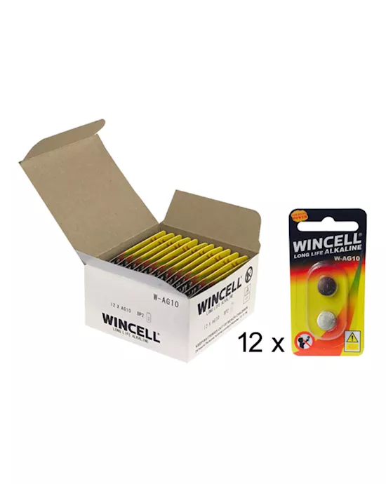 Wincell LR54 (AG10) BP-2 (12pk)