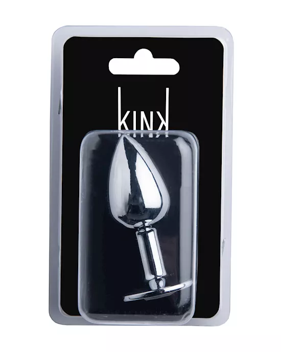 Kink Range Alloy Gem Butt Plug - 2.8 Inch