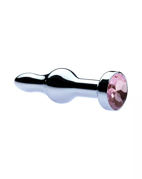 KinKi Jewelled Bulb Butt Plug - 4.1 Inch