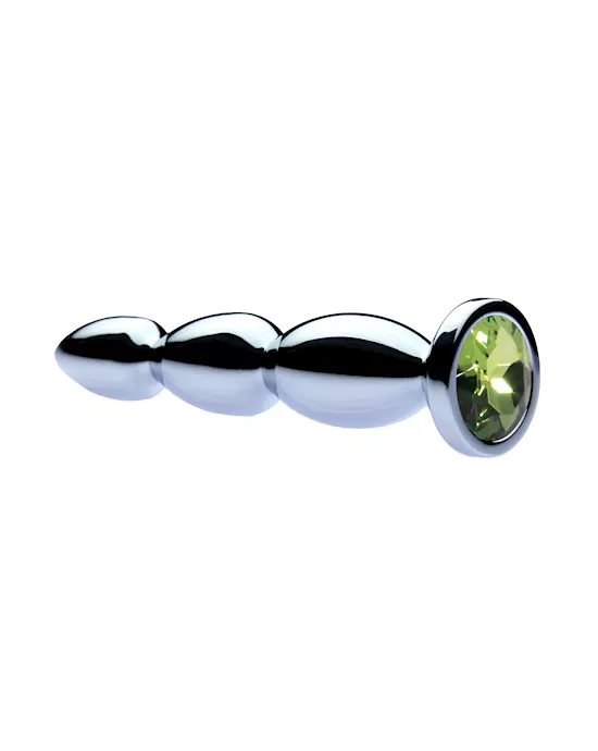 KinKi Jewelled Triple Bulb Butt Plug - 4.1 Inch