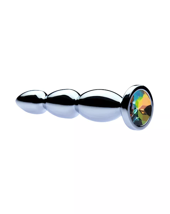 KinKi Jewelled Triple Bulb Butt Plug - 4.1 Inch