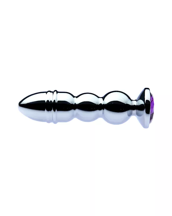 Kinki Trine Jewelled Anal Plug - 5.5 Inch