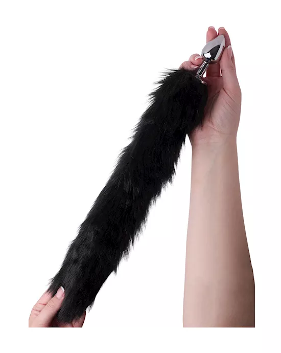 Black Butt Plug Tail