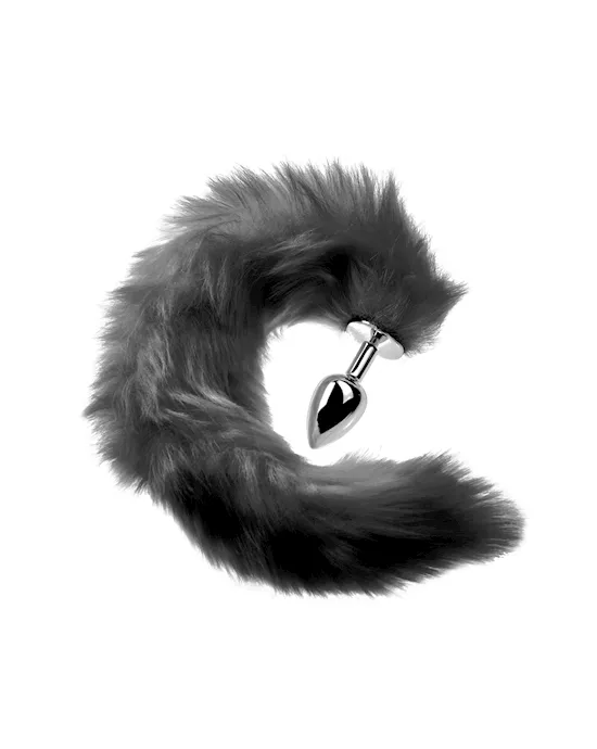 Kink Range Bushy Tail Skeleton Fur Butt Plug