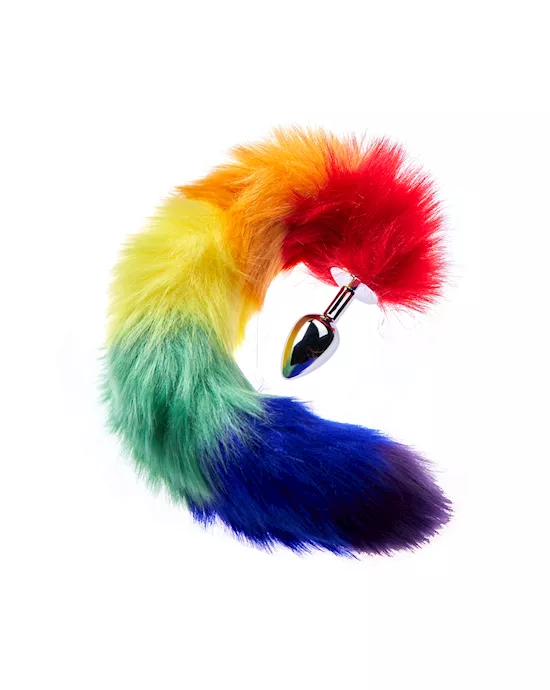 Kink Range Bushy Tail Skeleton Fur Butt Plug