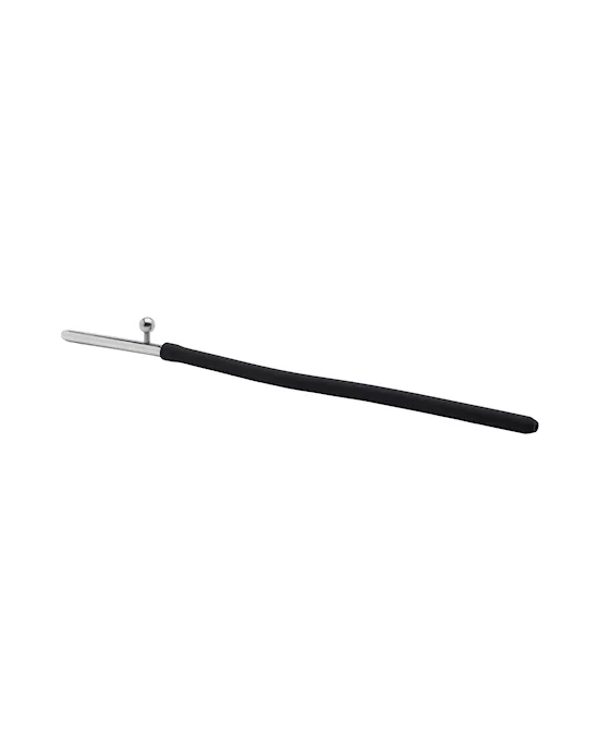 Kink Range Silicone and Steel Water Play Urethral Sound Large  - 9.8 Inch