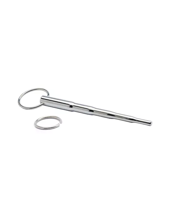 Kink Range Stainless Steel Tapered Penis Plug - 5.5 Inch