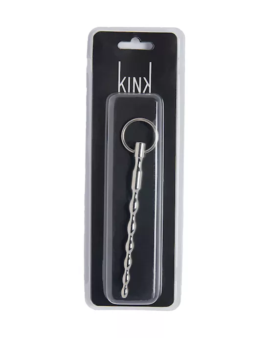 Kink Range Stainless Steel Twisted Penis Plug - 5.3 Inch