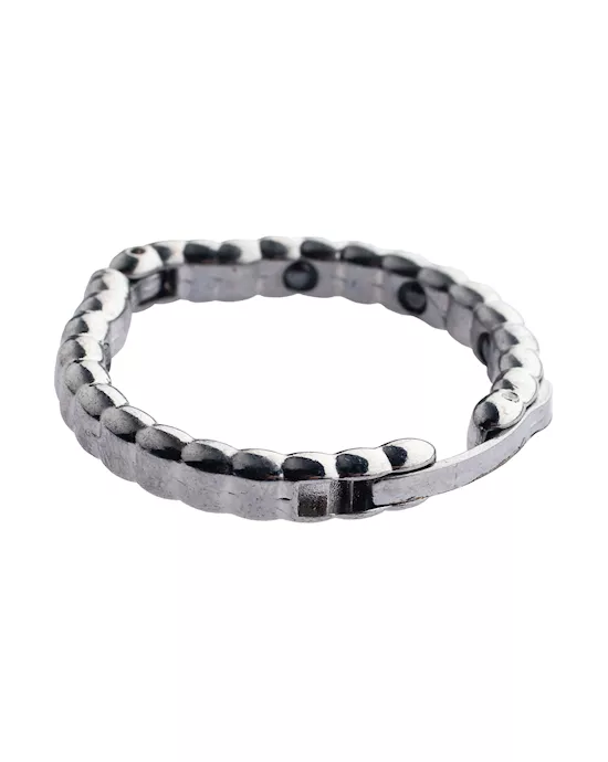 Kink Range Stainless Steel Adjustable Penis Head Ring - 1.3 Inch