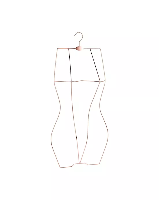 Lingerie Hanger - Silver