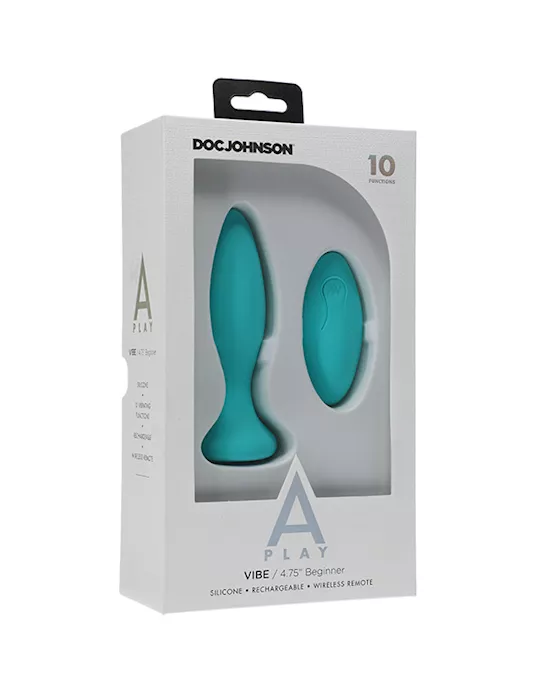 A-Play Anal Vibe - Remote Controlled Beginner Plug