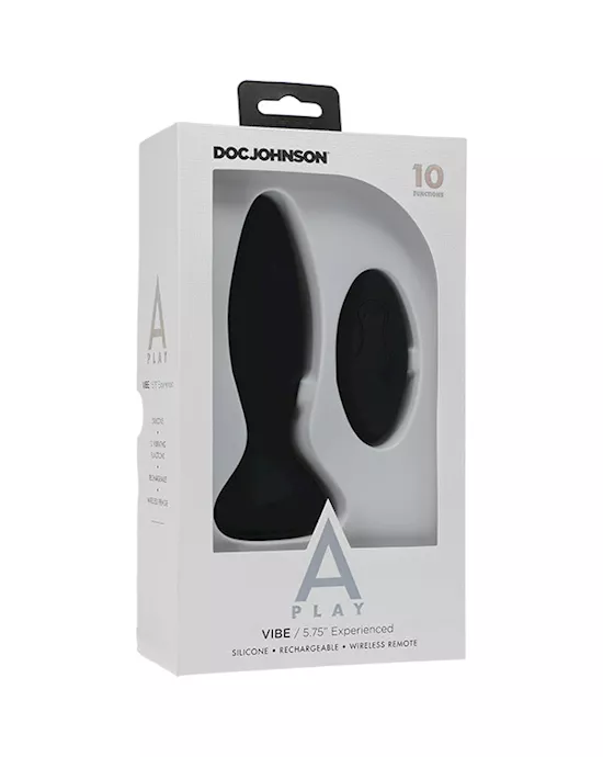 A-Play Anal Vibe - Remote Controlled Experienced Plug