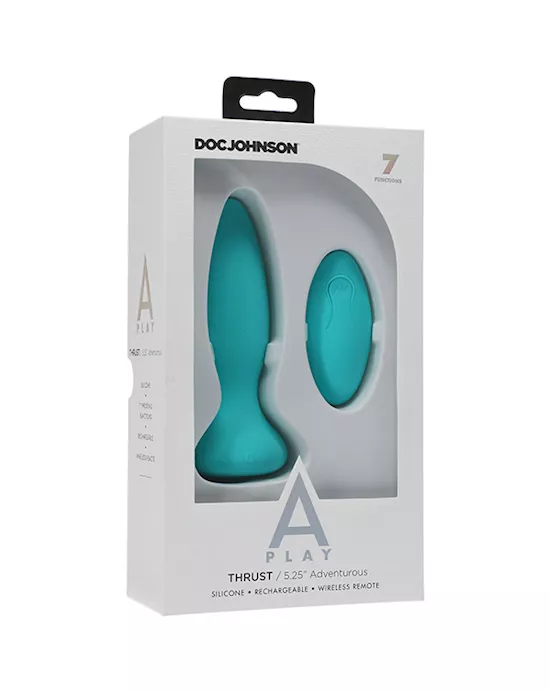 A-Play Thrust Anal Vibe - Remote Controlled Adventurous Plug