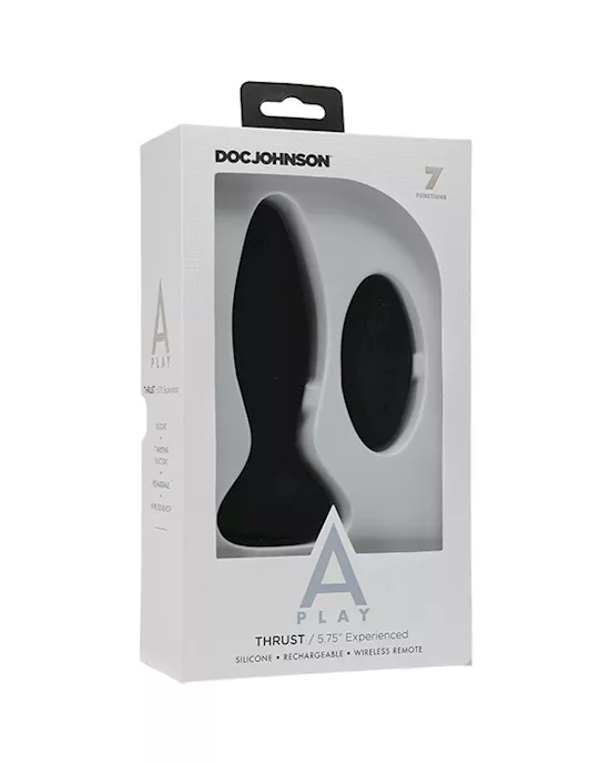 A-Play Thrust Anal Vibe - Remote Controlled Experienced Plug