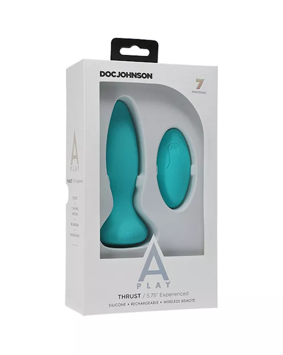 A-Play Thrust Anal Vibe - Remote Controlled Experienced Plug