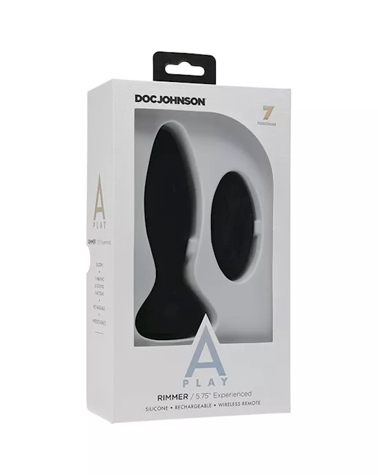 A-Play Rimmer Anal Vibe - Remote Controlled Experienced Plug