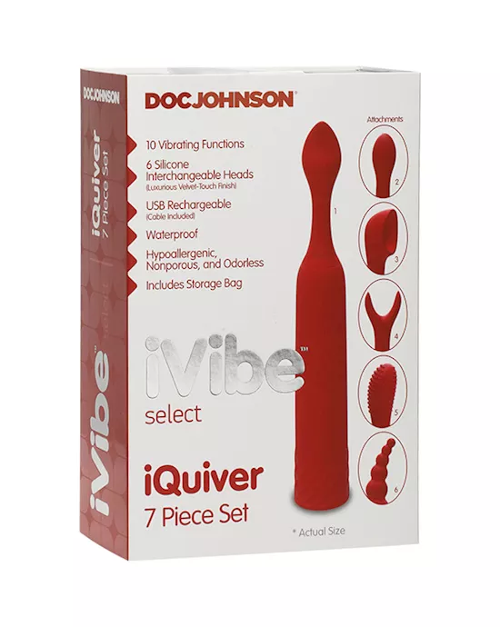iVibe Select - iQuiver - 7 Piece Vibrator Set