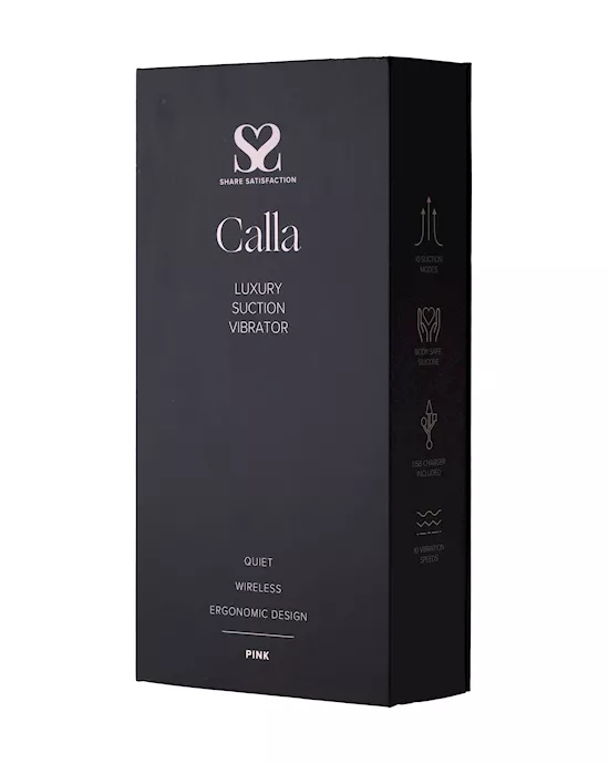 Share Satisfaction Calla Suction Vibrator