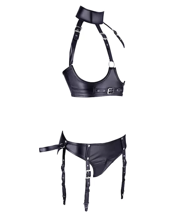 Marceline Open Bra and Briefs