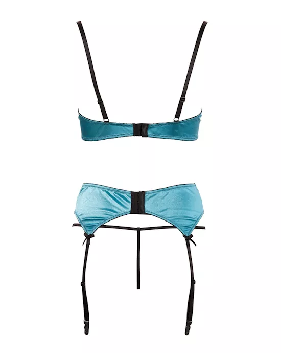 Jade Shelf Bra Set