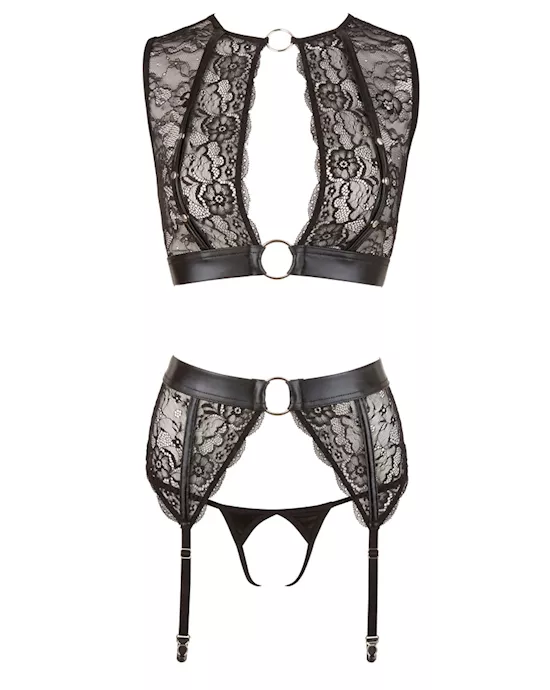 Emma 3-Piece Suspender Set