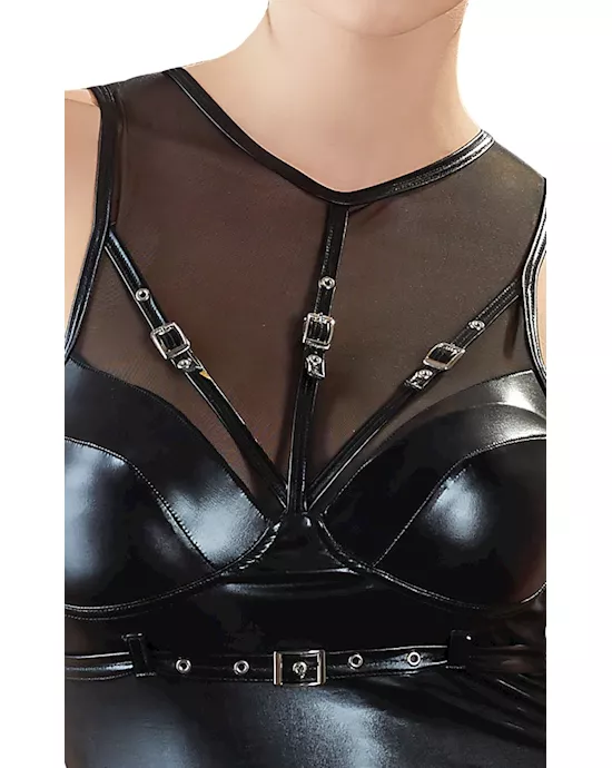 Elaborate Cup Mini Dress
