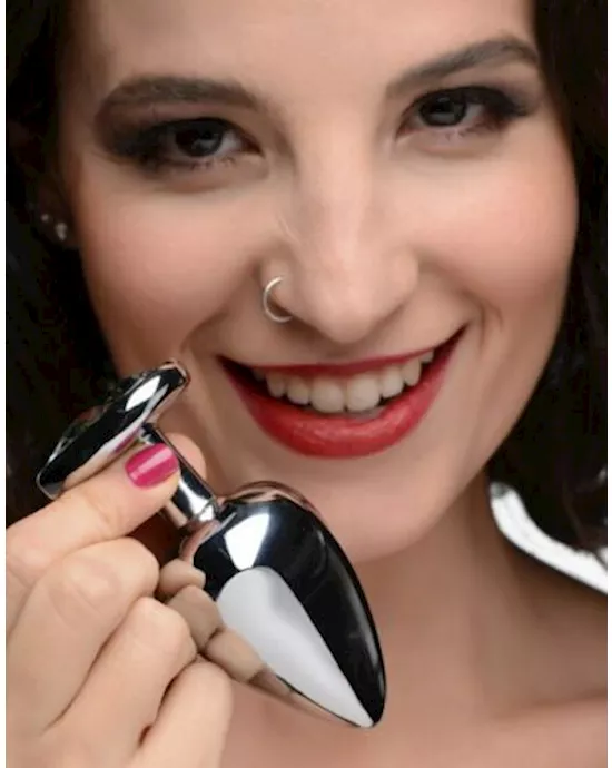 Prism Heart Anal Plug - 3.2 Inch