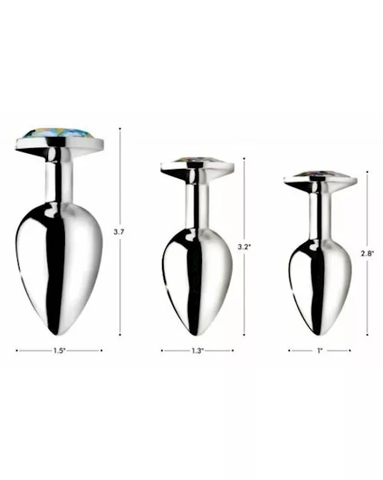 Prism Gem Anal Plug - 3.2 Inch
