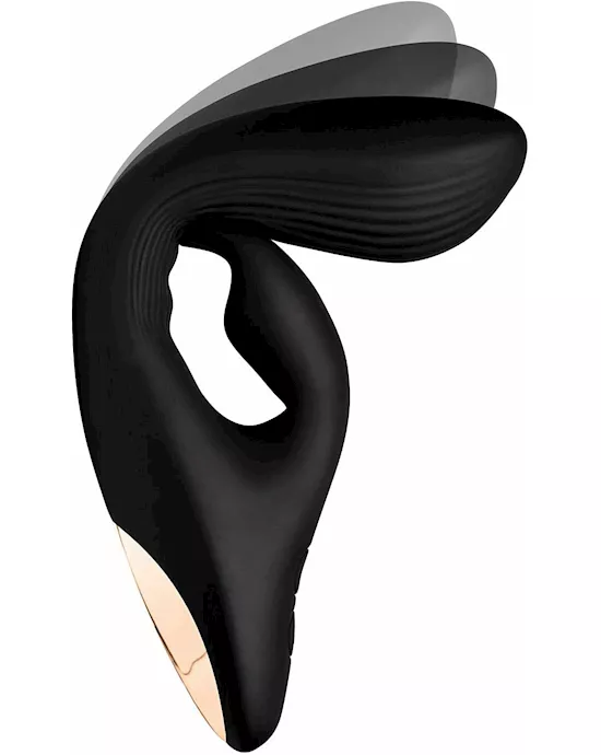 Wonder Vibes 7X Bendable Silicone Rabbit Vibe - 8.3 Inch