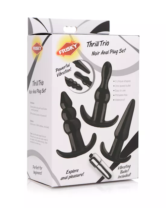 Thrill Trio Anal Plug Set