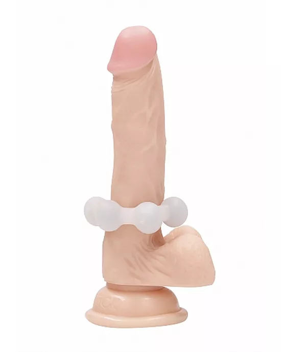 NO. 83 Weighted Cock Ring Transparent