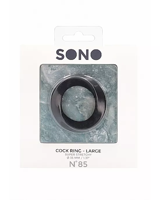 No. 85 Cock Ring- Large Black