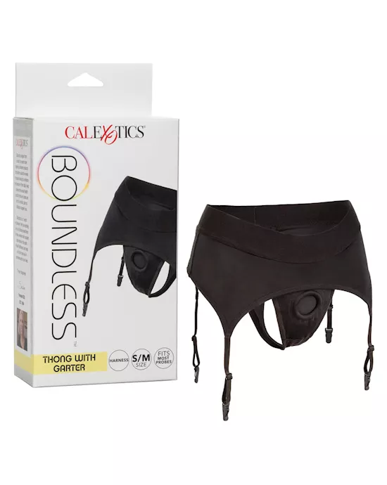 Boundless Thong with Garter