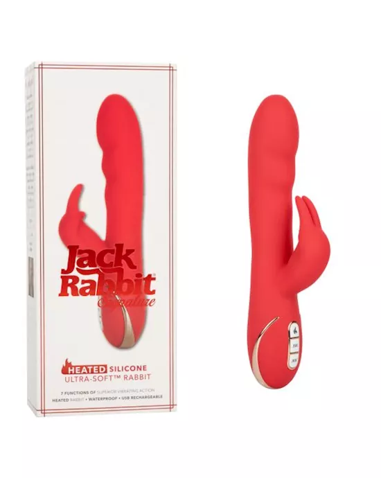 Jack Rabbit Signature Heated Silicone Ultra-Soft Rabbit