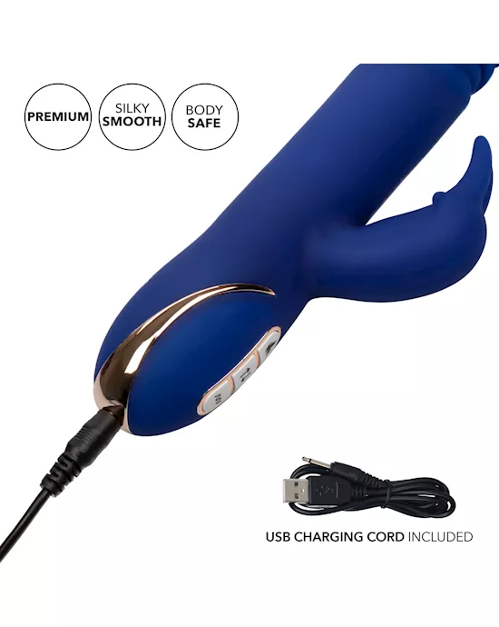 Jack Rabbit Signature Heated Silicone Thrusting "G" Rabbit