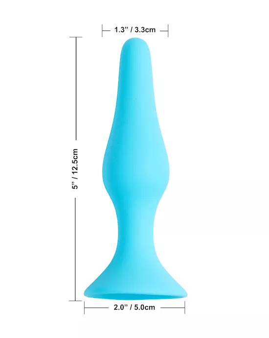 Share Satisfaction Large Silicone Butt Plug