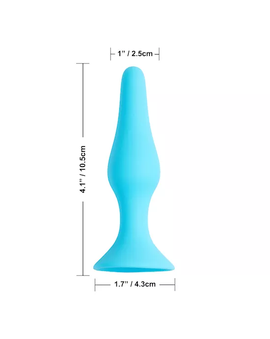 Share Satisfaction Small Silicone Butt Plug