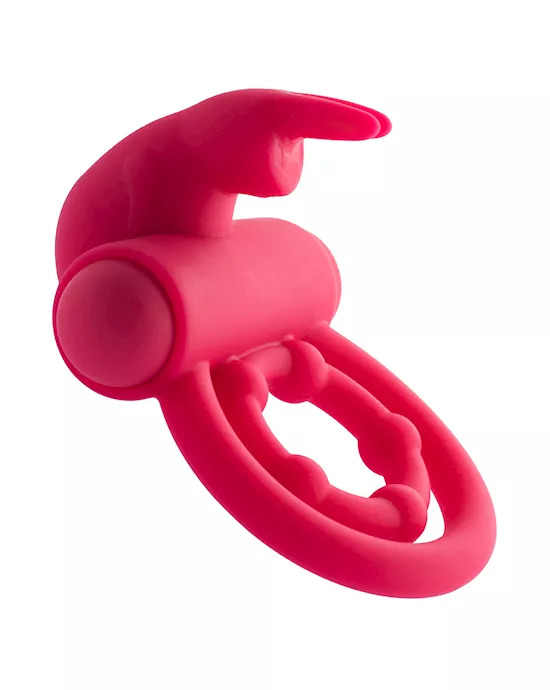 Share Satisfaction Vibrating Rabbit Ring