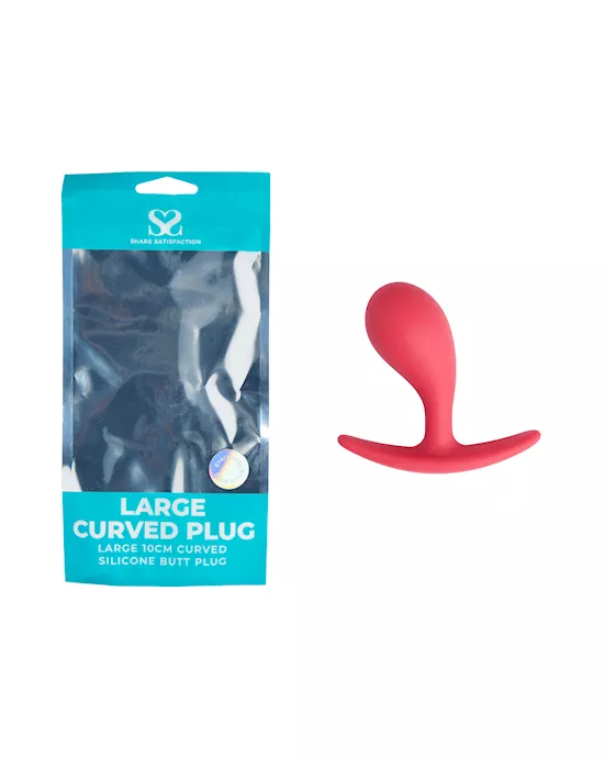 Share Satisfaction Large Curved Plug