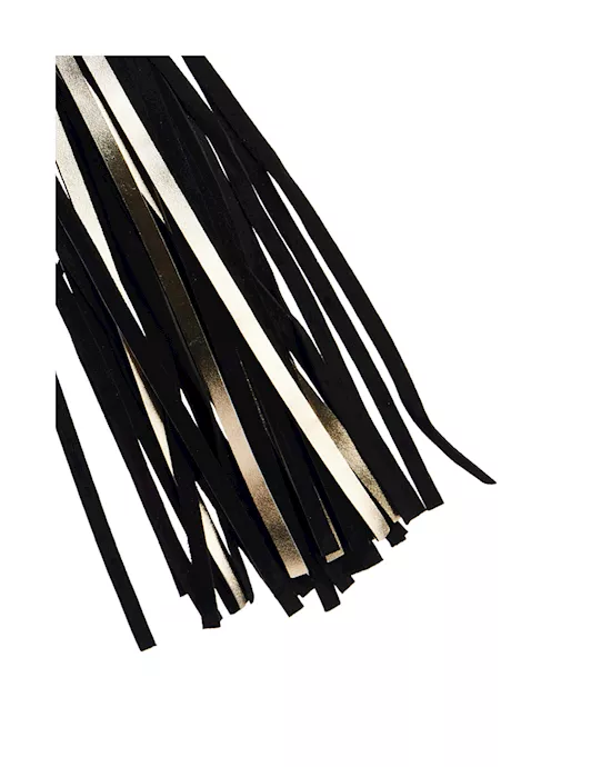 Bound X Glow In The Dark Metallic Leather Flogger
