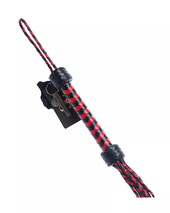 Bound X Fan Tip Leather Cat O Nine Tails