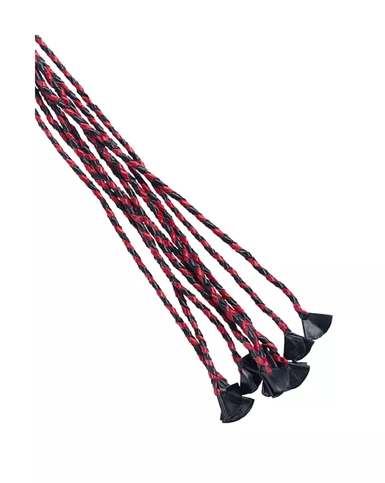 Bound X Fan Tip Leather Cat O Nine Tails