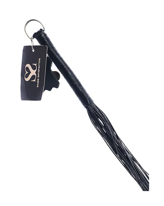 Bound X Leather Cord Flogger
