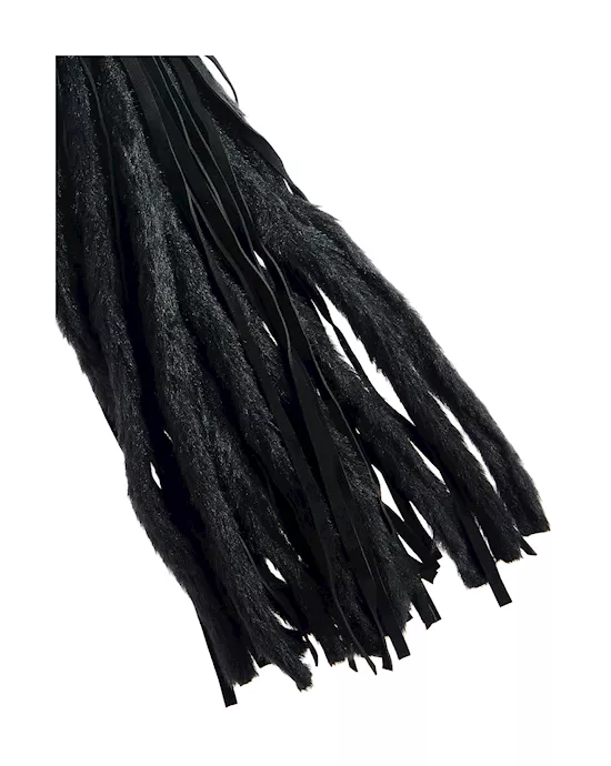 Bound X Lambskin And Faux Fur Flogger