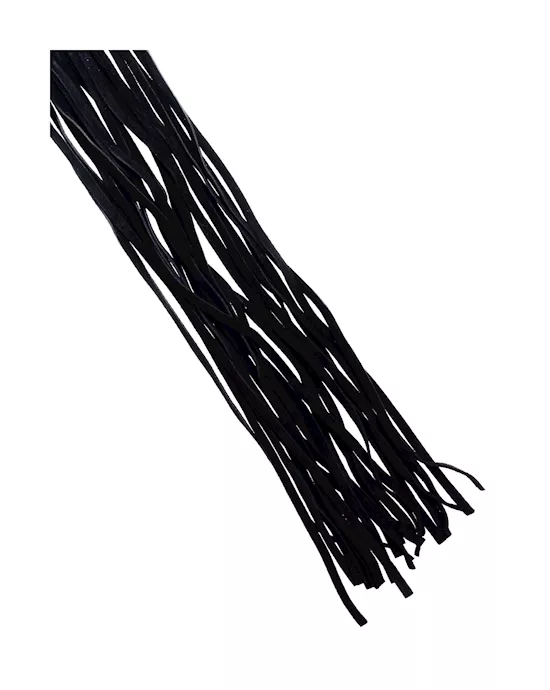 Bound X Suede Flogger with Stitching Detail