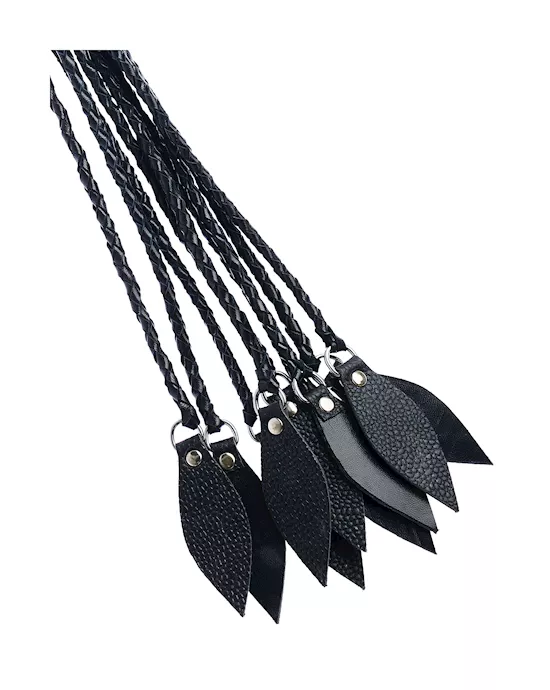 Bound X Leather Leaf Tip Cat O Nine Tails