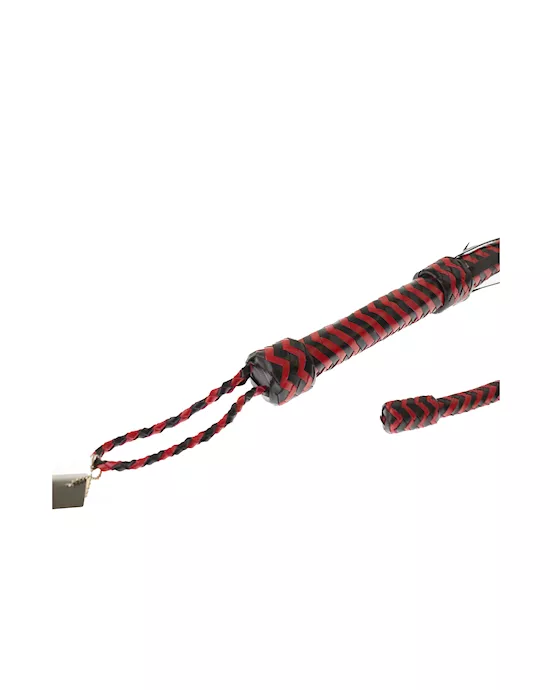 Bound X Solid Tip Leather Whip